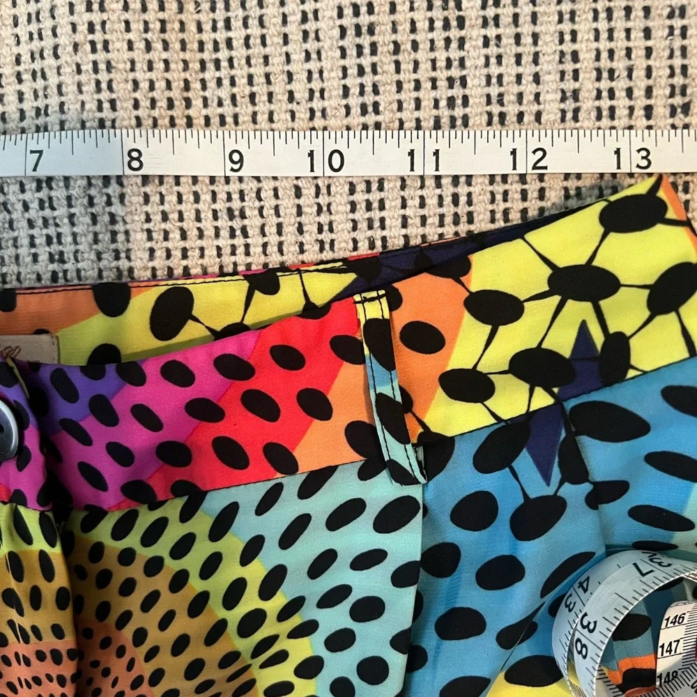 Mara Hoffman Electolight High-Waist Neon Shorts